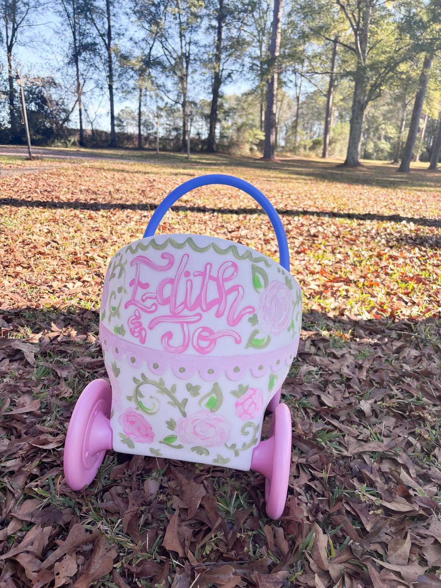Hand Painted Little Tykes Stroller